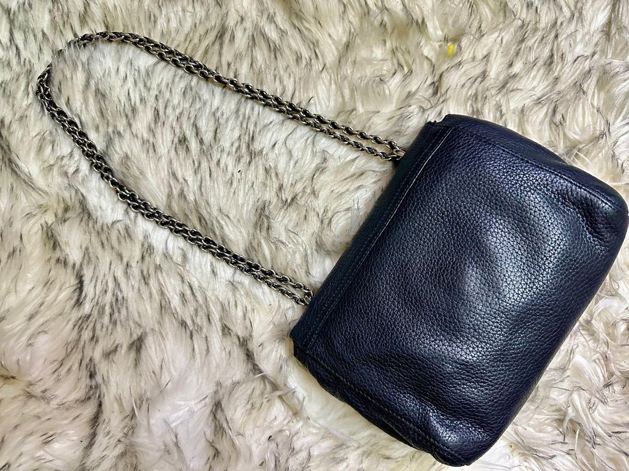 Mulberry Authentic Mulberry Lily Black Glossy Goatskin Shoulder Bag Size ONE SIZE - 3 Thumbnail