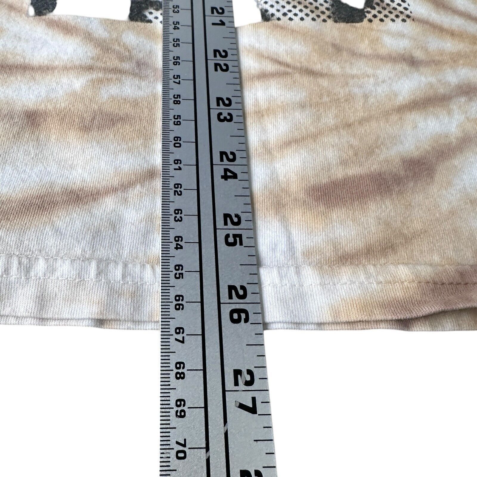 The Unbranded Brand Taylor Swift Midnights T-Shirt Medium White Brown Tie Dye Size US M / EU 48-50 / 2 - 9 Thumbnail