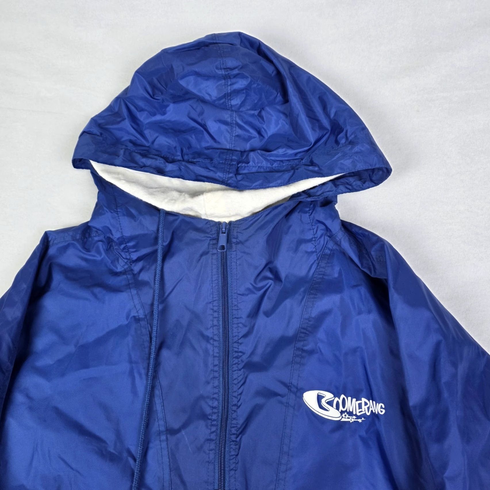 Vintage VINTAGE Y2K Boomerang Jacket Mens 2XL Blue Cartoon Network Hanna Barbera Promo Sport Tek Windbreaker Jacket Mens Blue 2XL 90s Size US XXL / EU 58 / 5 - 3 Thumbnail
