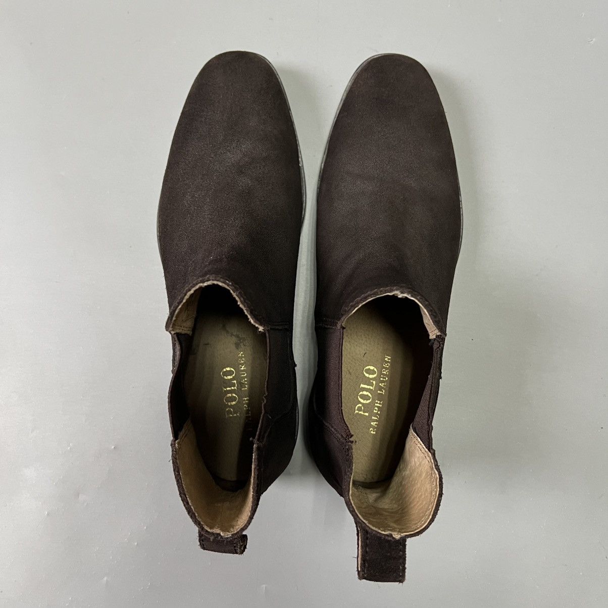Polo Ralph Lauren Polo Ralph Lauren Bryson Chelsea Boots Brown Suede Men’s Size US 9 / EU 42 - 6 Thumbnail