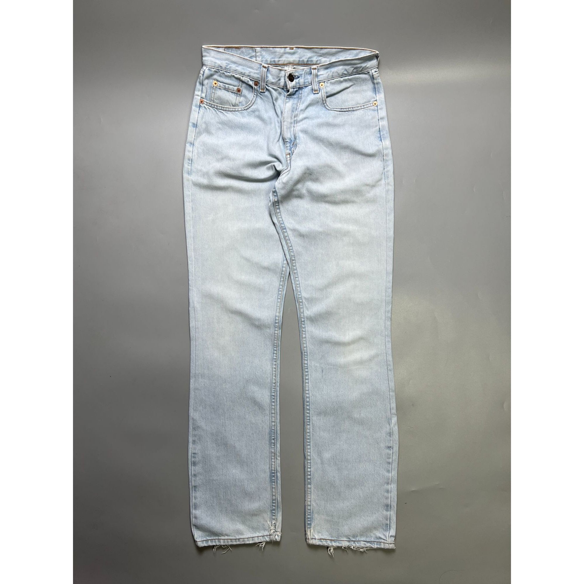 Levi's Levi’s 615 Orange Tab Light Wash Denim Jeans Pants (Y1051) Size US 32 / EU 48 - 1 Thumbnail