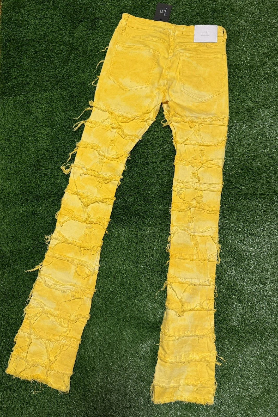 Other Yellow Stacked Jeans brand new Size US 30 / EU 46 - 3 Thumbnail
