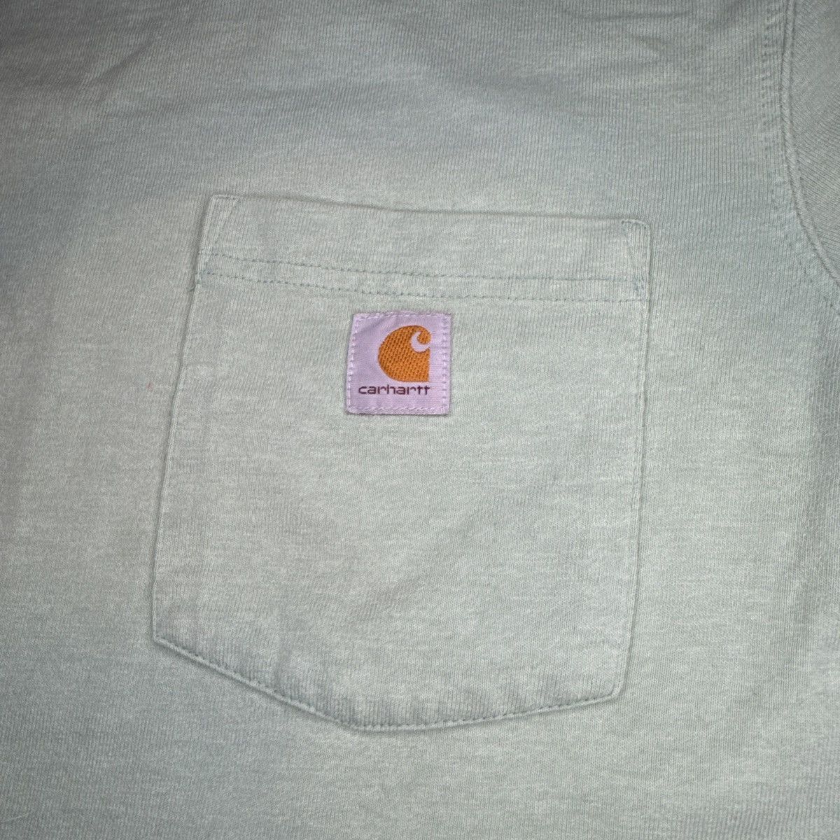 Carhartt Carhartt Loose Fit Short Sleeve Pocket Tee Mint Green Sz XS Size XS / US 0-2 / IT 36-38 - 3 Thumbnail