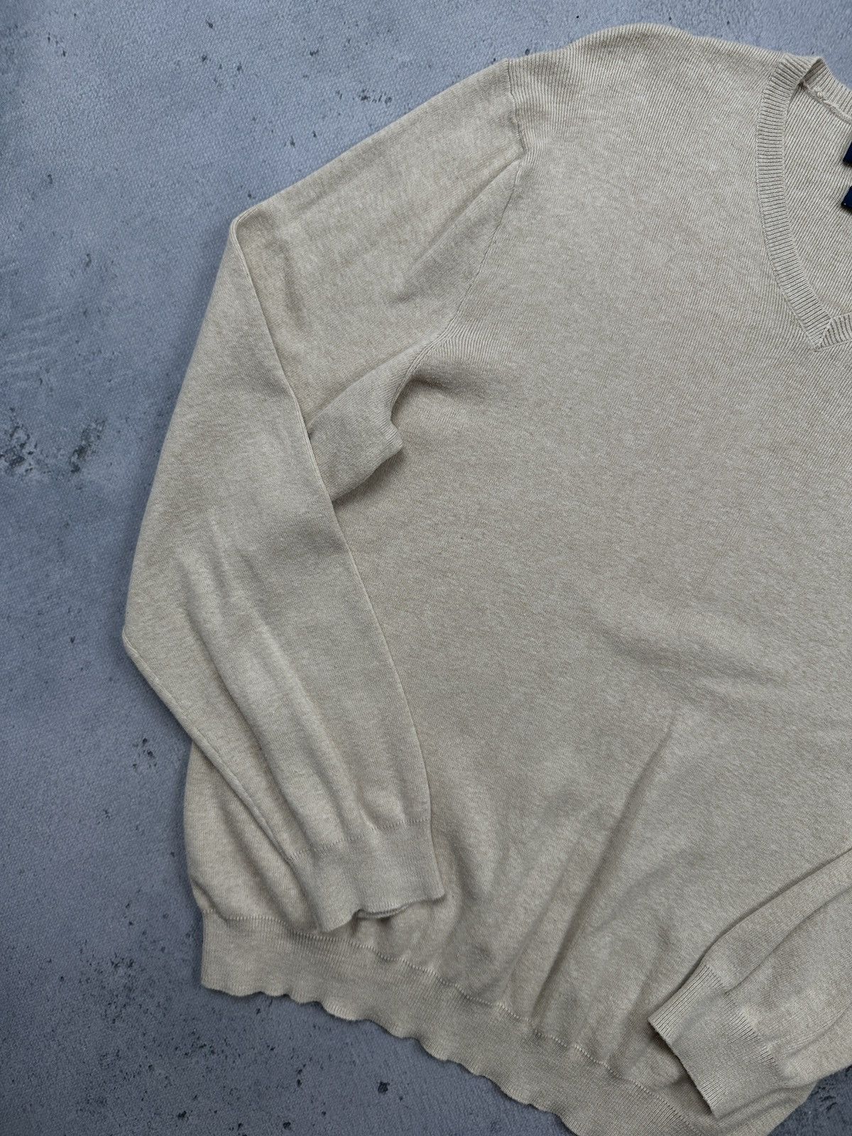 Polo Ralph Lauren Vintage Polo Ralph Lauren V-Neck Sweater Small Logo Pony y2k Size US M / EU 48-50 / 2 - 3 Thumbnail