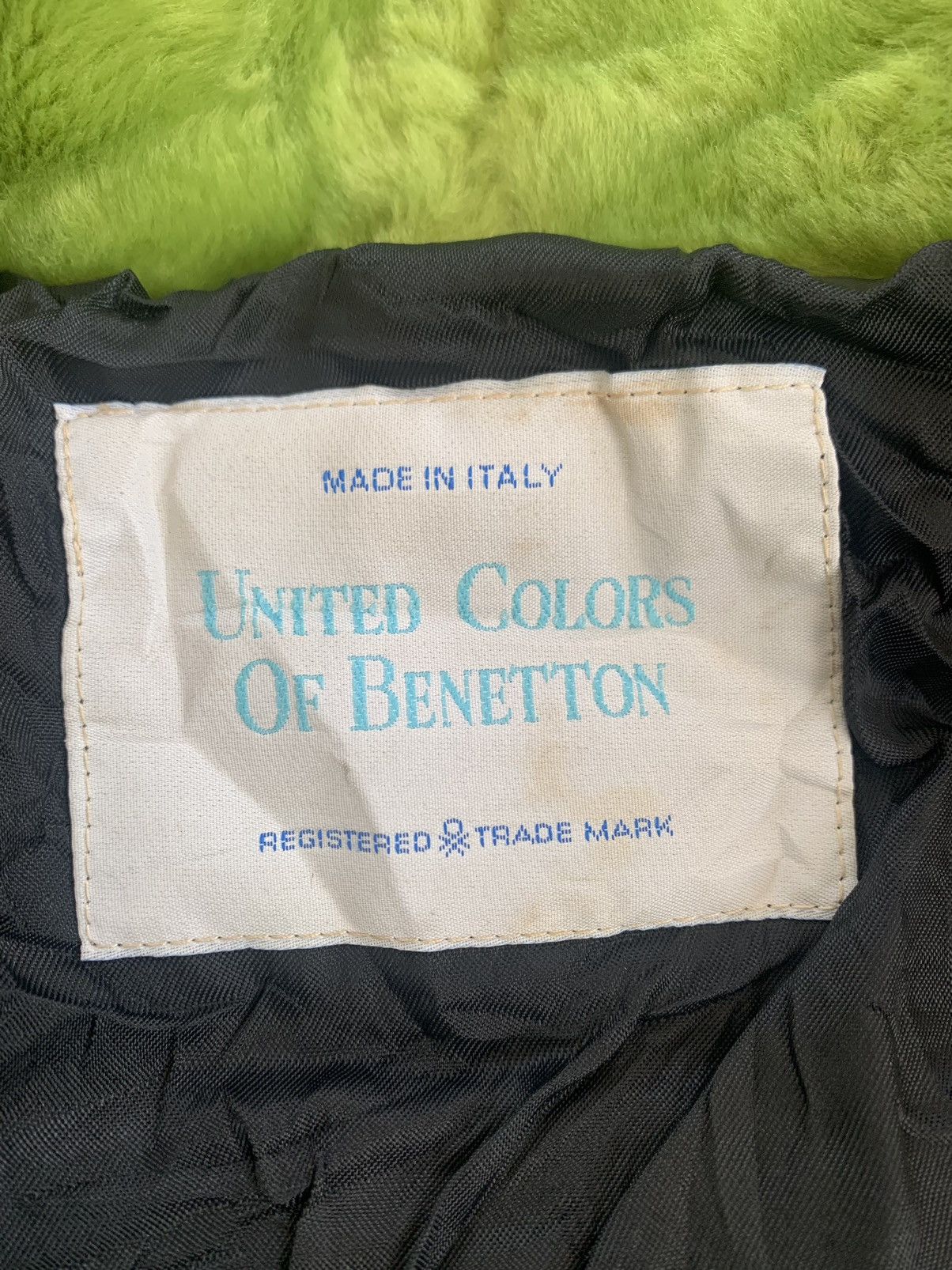 United Colors Of Benetton United Colors Of Benetton Furry Like Double Breast Coat Size M / US 6-8 / IT 42-44 - 14 Thumbnail