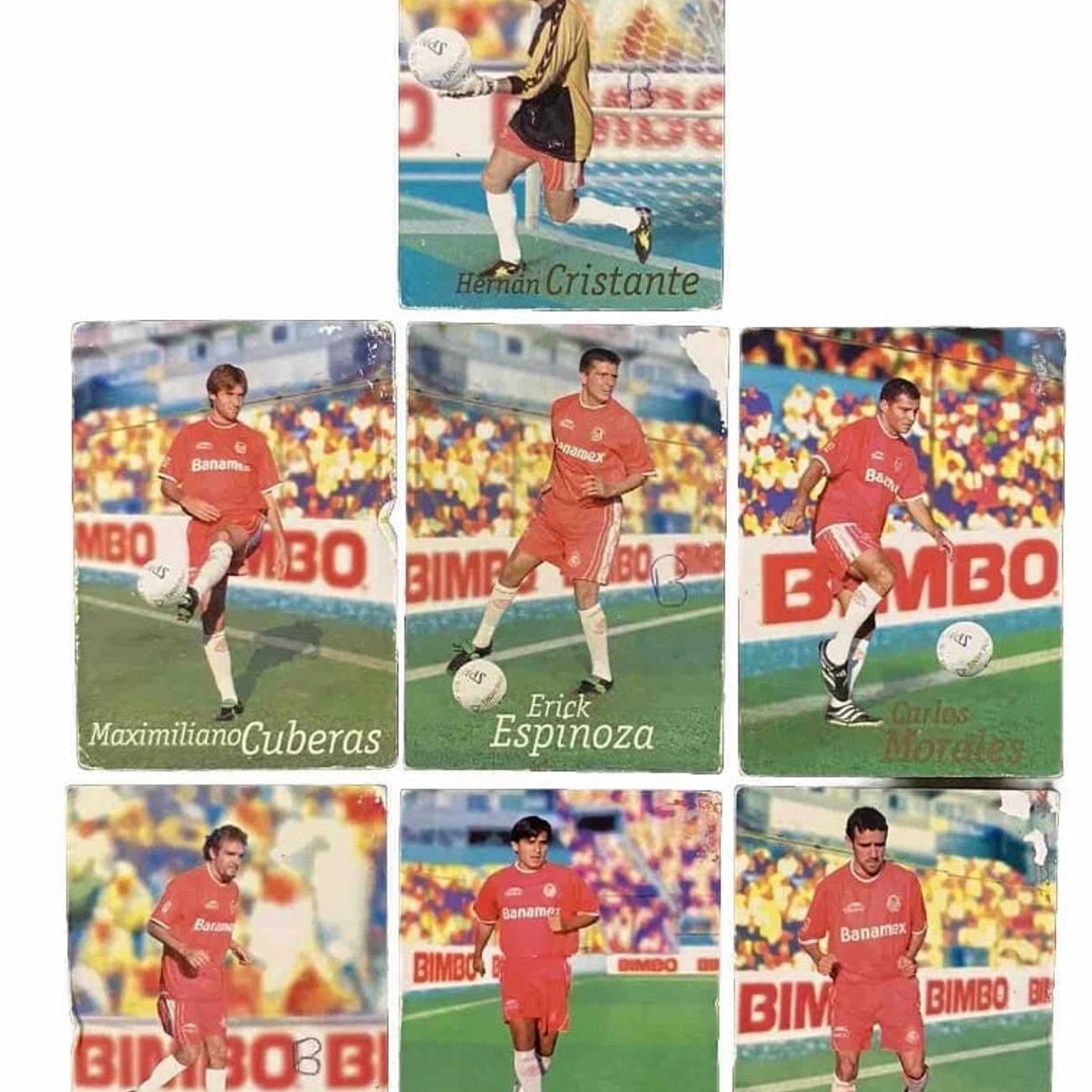 Other BIMBO CARDS "FC TOLUCA" (LIGA MX 2001) Ultra RARE Size ONE SIZE - 1 Thumbnail
