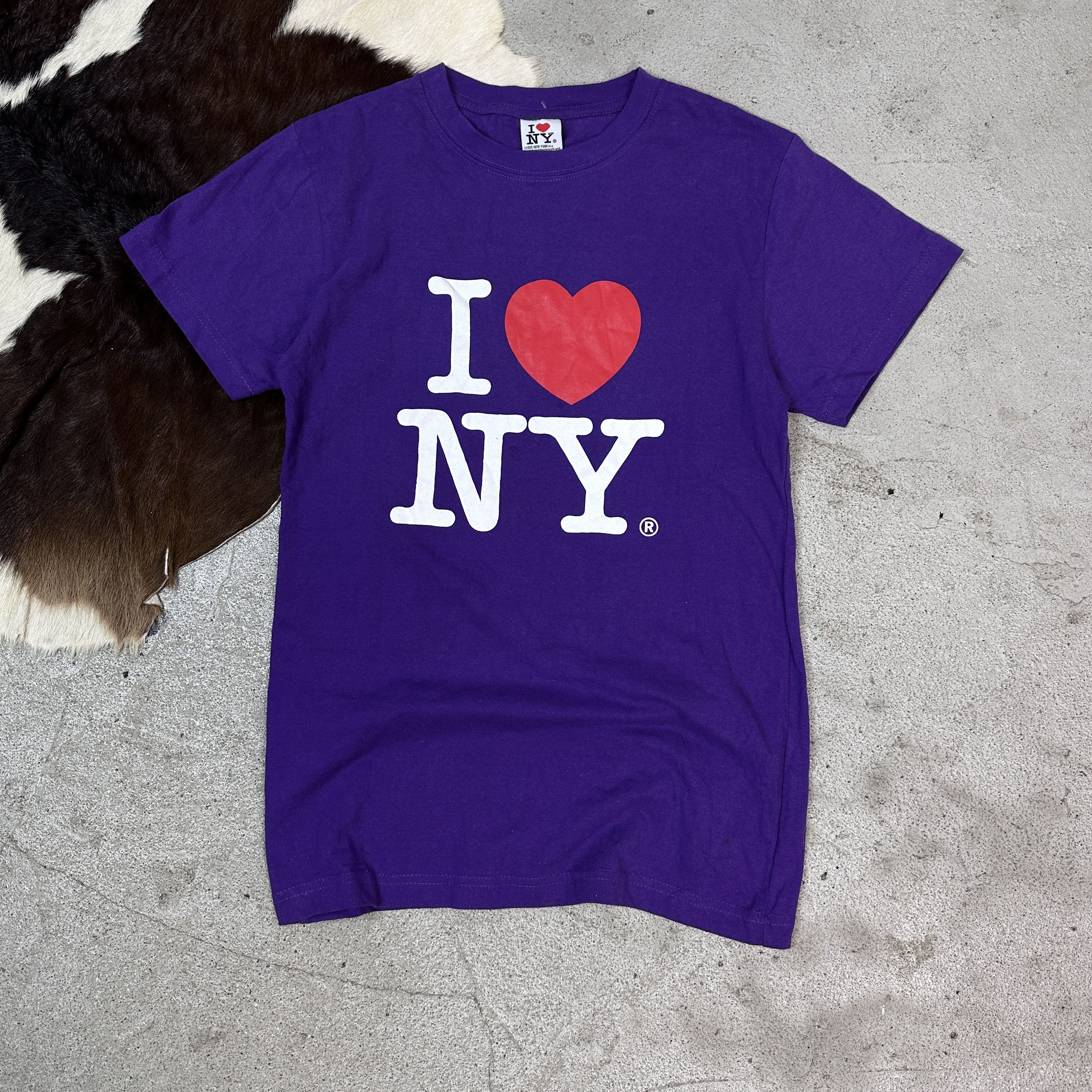 Vintage Vintage I Love NY T-shirt Size S / US 4 / IT 40 - 1 Thumbnail