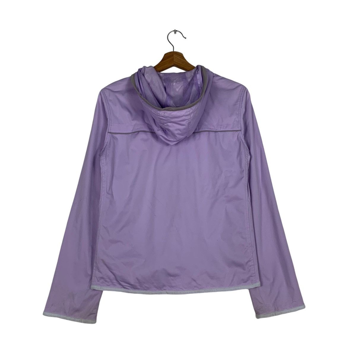 Uniqlo UNIQLO Hoodie Light Jacket in Light Purple Plain #1213-C55 Size M / US 6-8 / IT 42-44 - 8 Thumbnail