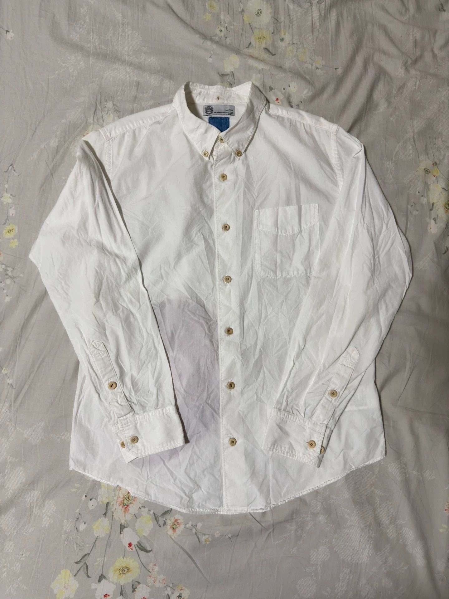 Visvim visvim ict 14SS Heart Vintage Patchwork White S Shirt Size US S / EU 44-46 / 1 - 1 Thumbnail