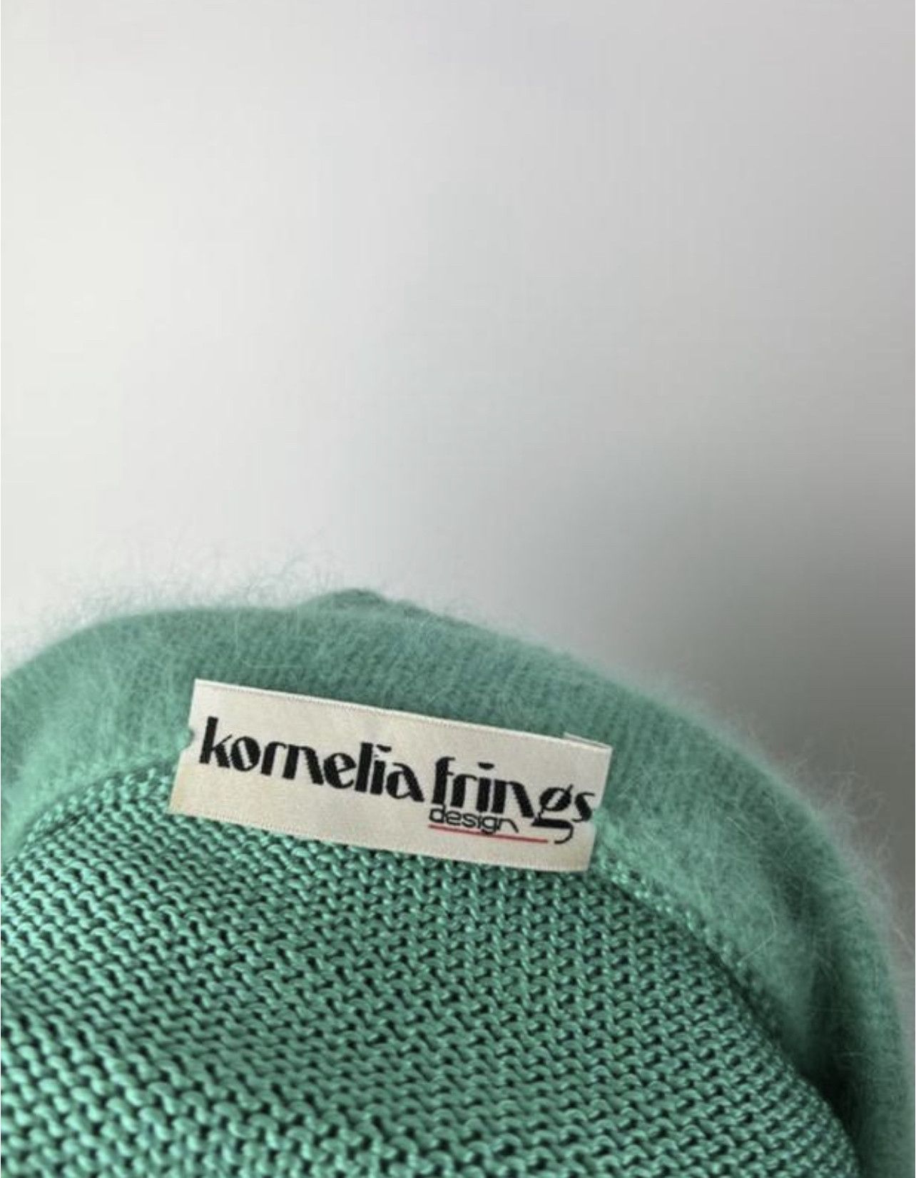 Handmade × Vintage Vintage Kornelia Frings Silk Angora Cropped Cardigan Size M Size M / US 6-8 / IT 42-44 - 6 Thumbnail