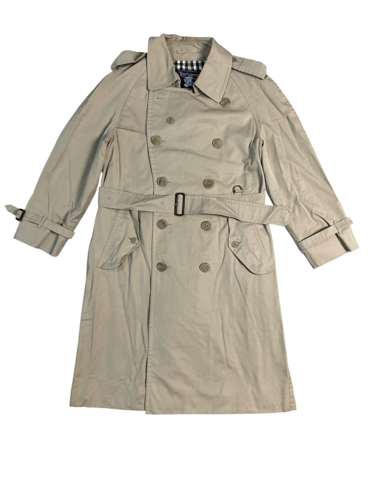 Burberry Vintage Burberrys Porsum London Novacheck Trench Coat Size US M / EU 48-50 / 2 - 1 Thumbnail