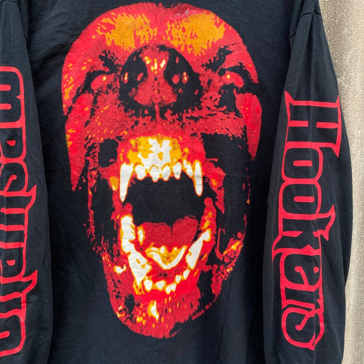 Band Tees × Vintage Vintage Chainsaw Hookers Band Long Sleeve Tee Size US XL / EU 56 / 4 - 2 Thumbnail