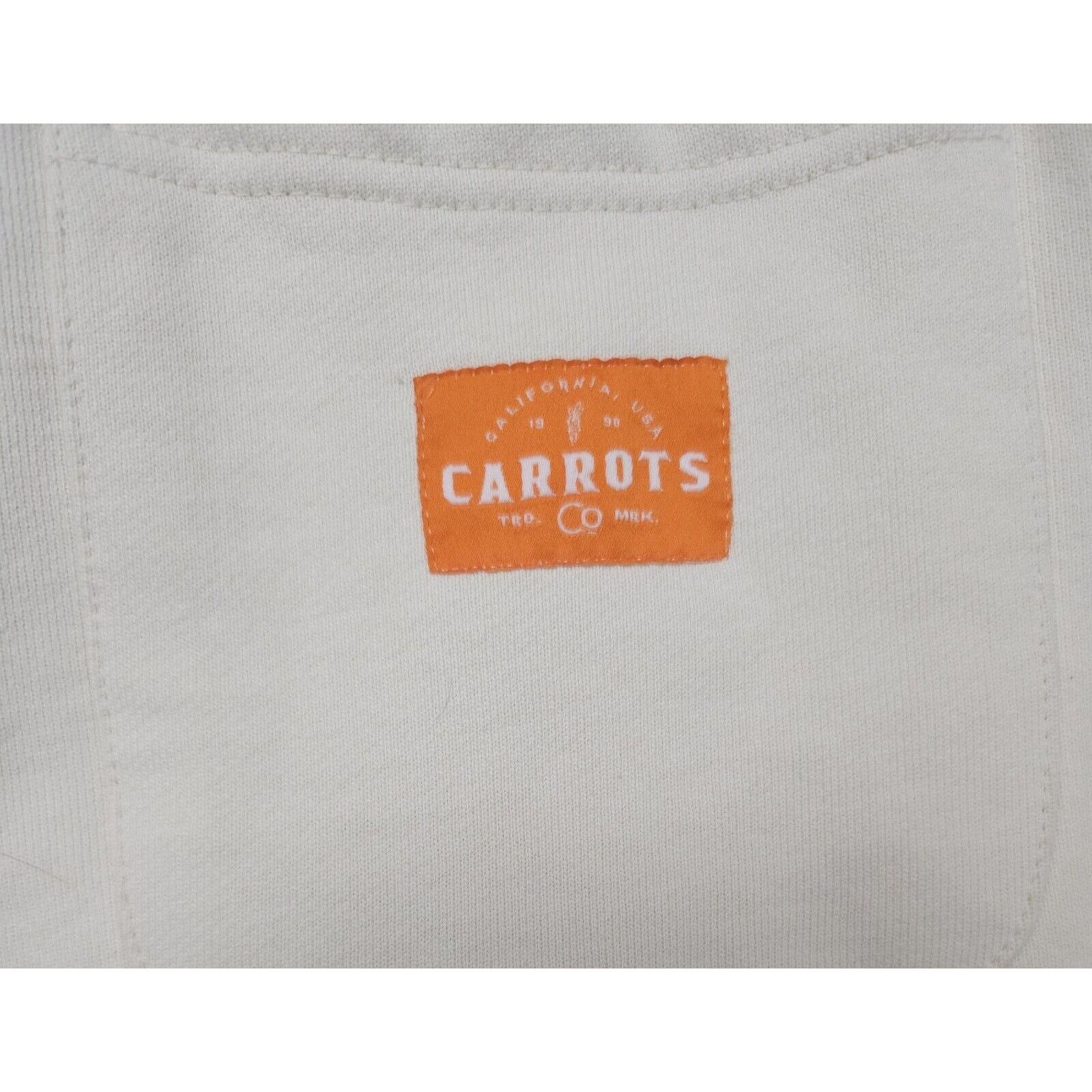 Carrots by Anwar Carrots Carrots By Anwar Carrots Wordmark Jogger Embroidered Cream S Size US 28 / EU 44 - 6 Thumbnail