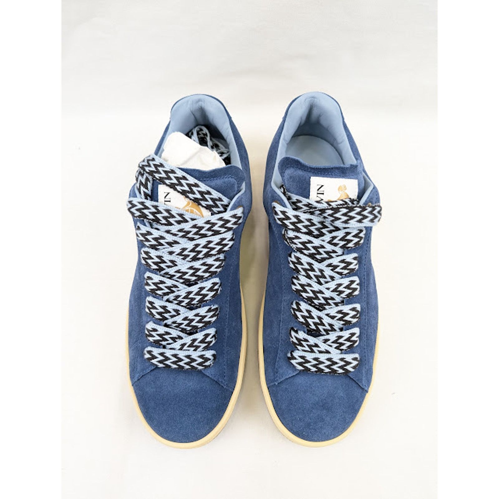 Lanvin o1rshd1 Curb Lite Low-Top Sneakers in Cornflower Size US 11 / EU 44 - 15 Thumbnail
