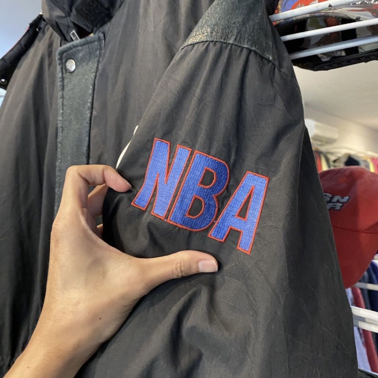 NBA VINTAGE‼️Portland Trail Blazers NBA Pro Player Parka Jackets Size US L / EU 52-54 / 3 - 10 Thumbnail