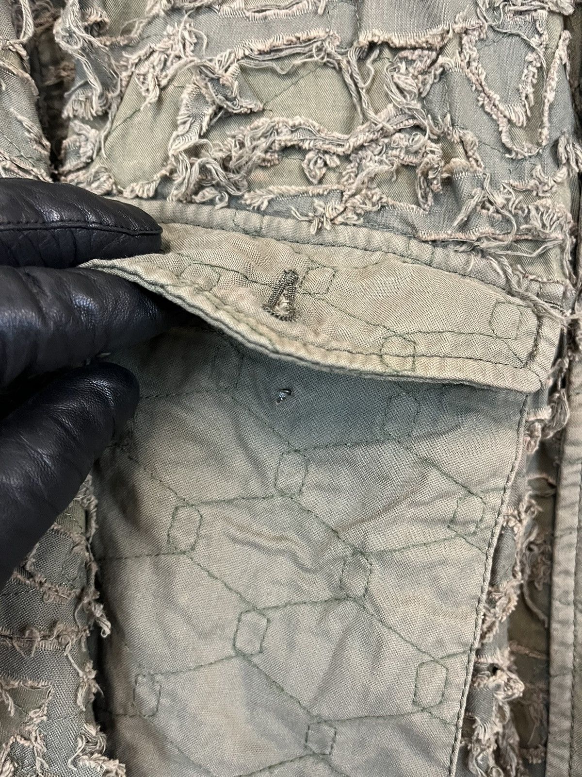 Japanese Brand Japanese Brand Mangrove Distressed Army Jacket Size US L / EU 52-54 / 3 - 24 Thumbnail