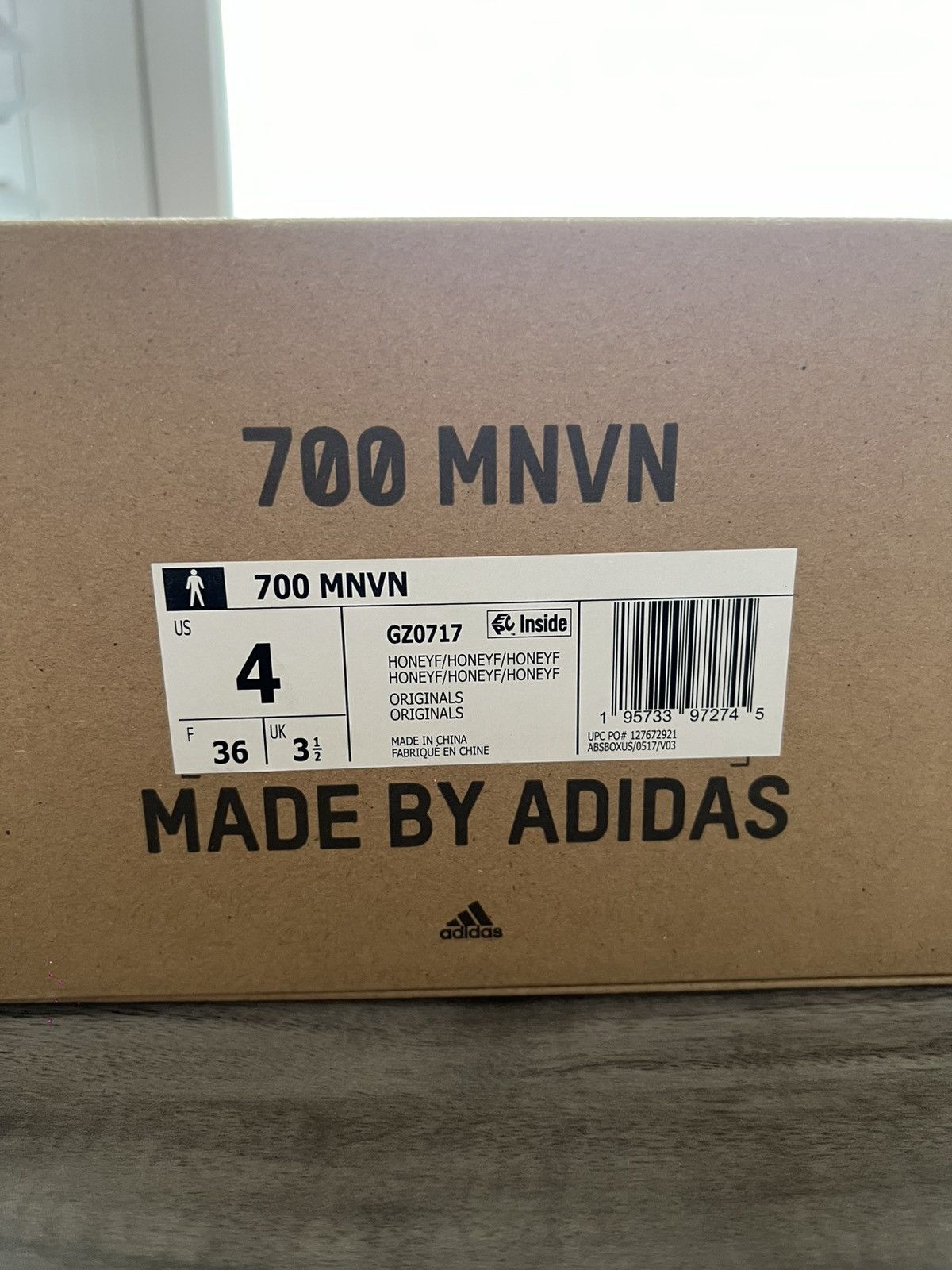 Yeezy Adidas Yeezy Boost 700 MNVN Honey Flux Size 4 men/ 5.5 Women Size US 5.5 / IT 35.5 - 2 Thumbnail