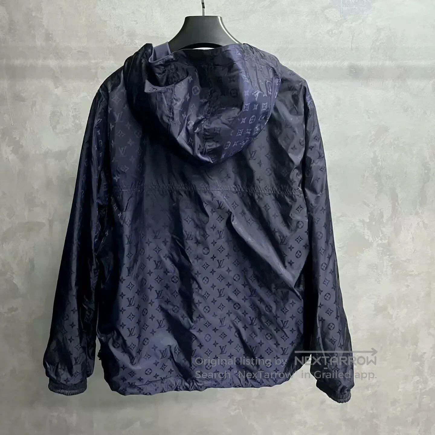 Louis Vuitton louis vuitton blue logo hooded jacket. Size US XXL / EU 58 / 5 - 8 Thumbnail