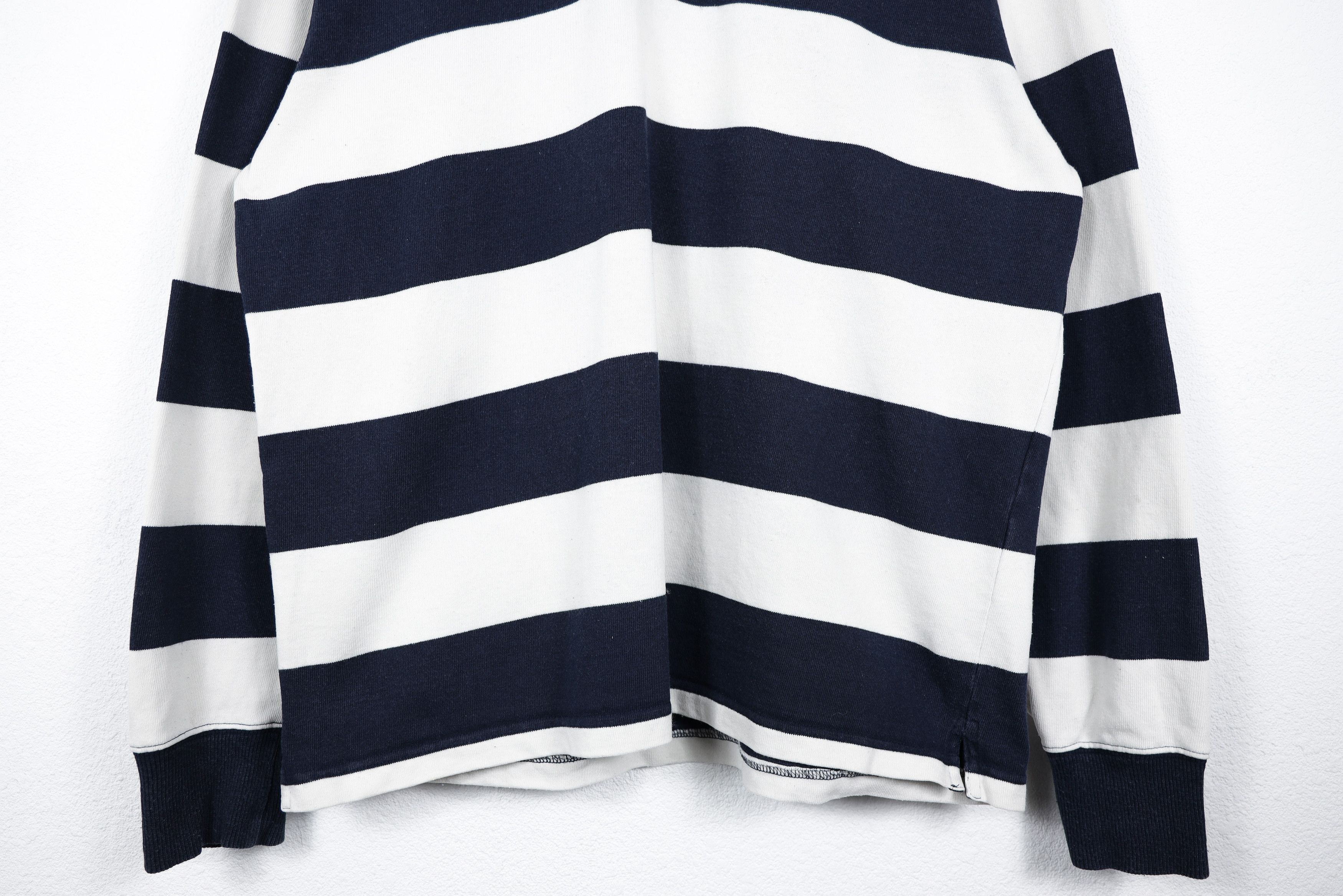 Gant × Gant Rugger Gant Logo Preppy University Striped Rugby Polo Shirt XL Size US XL / EU 56 / 4 - 3 Thumbnail
