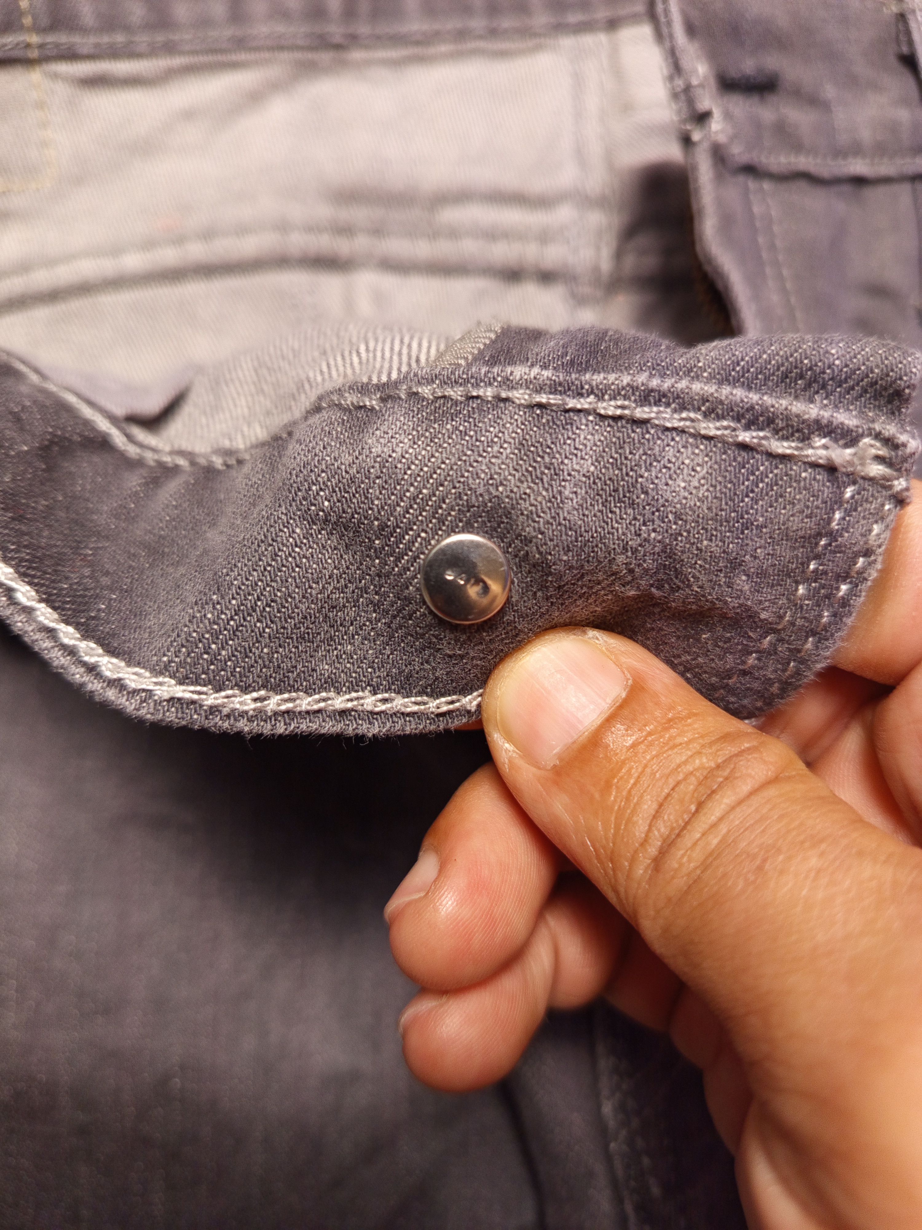 Levi's × Levi's Vintage Clothing × Vintage Vintage Levi’s 514 Slim Grey Denim Jean Size US 32 / EU 48 - 11 Thumbnail