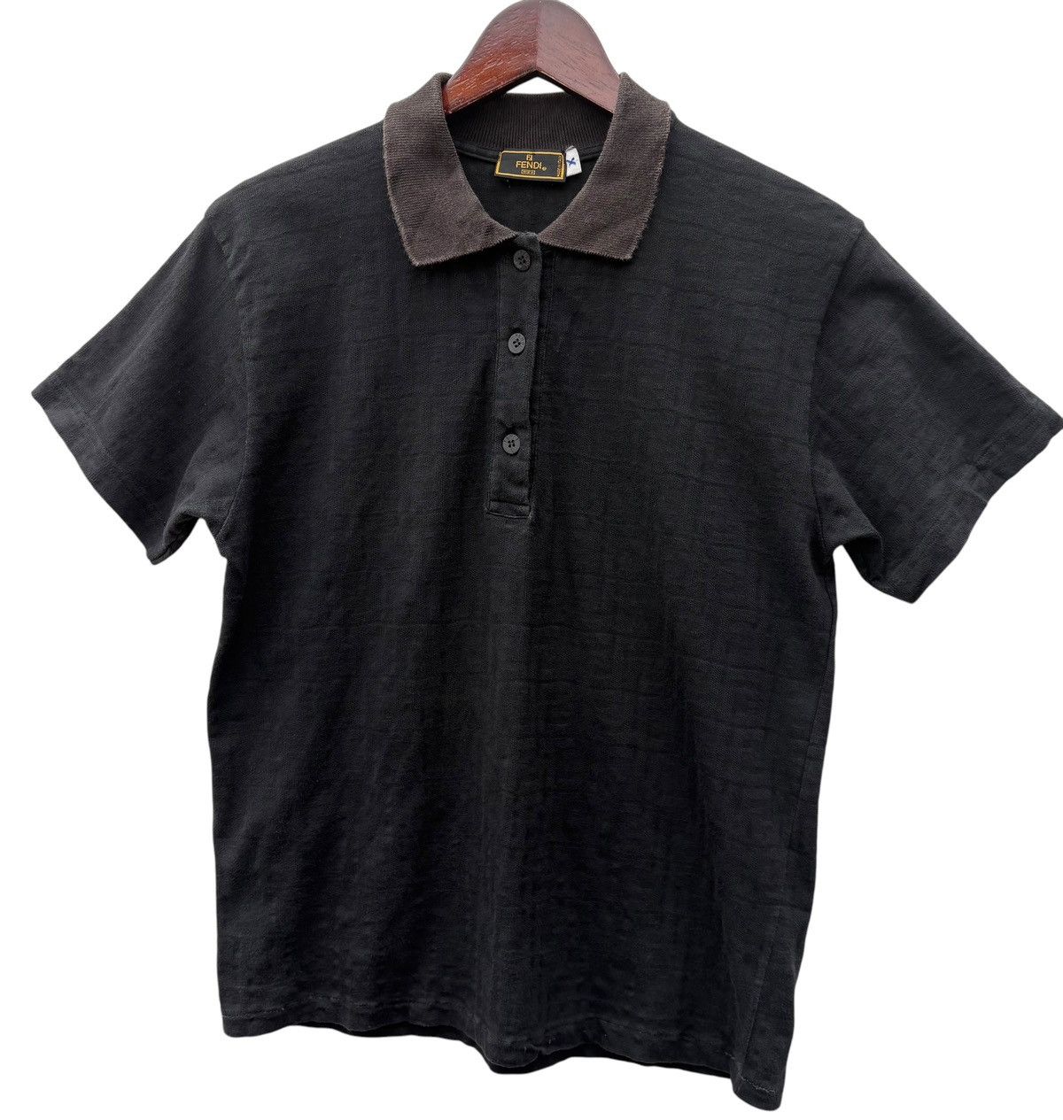 Fendi Fendi Monogram Polo Tee Size US S / EU 44-46 / 1 - 2 Thumbnail