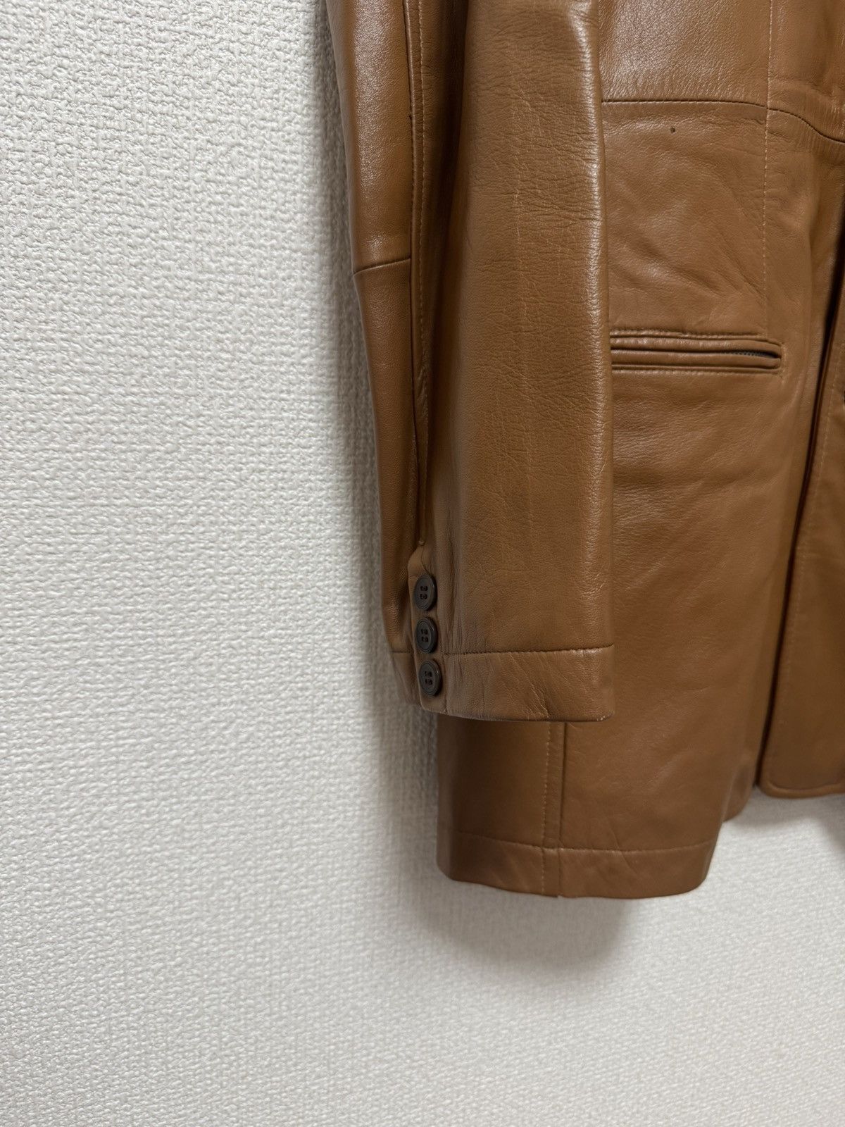 Jean Paul Gaultier Jean Paul Gaultier Early 2000s Leather Blazer Size US S / EU 44-46 / 1 - 5 Thumbnail