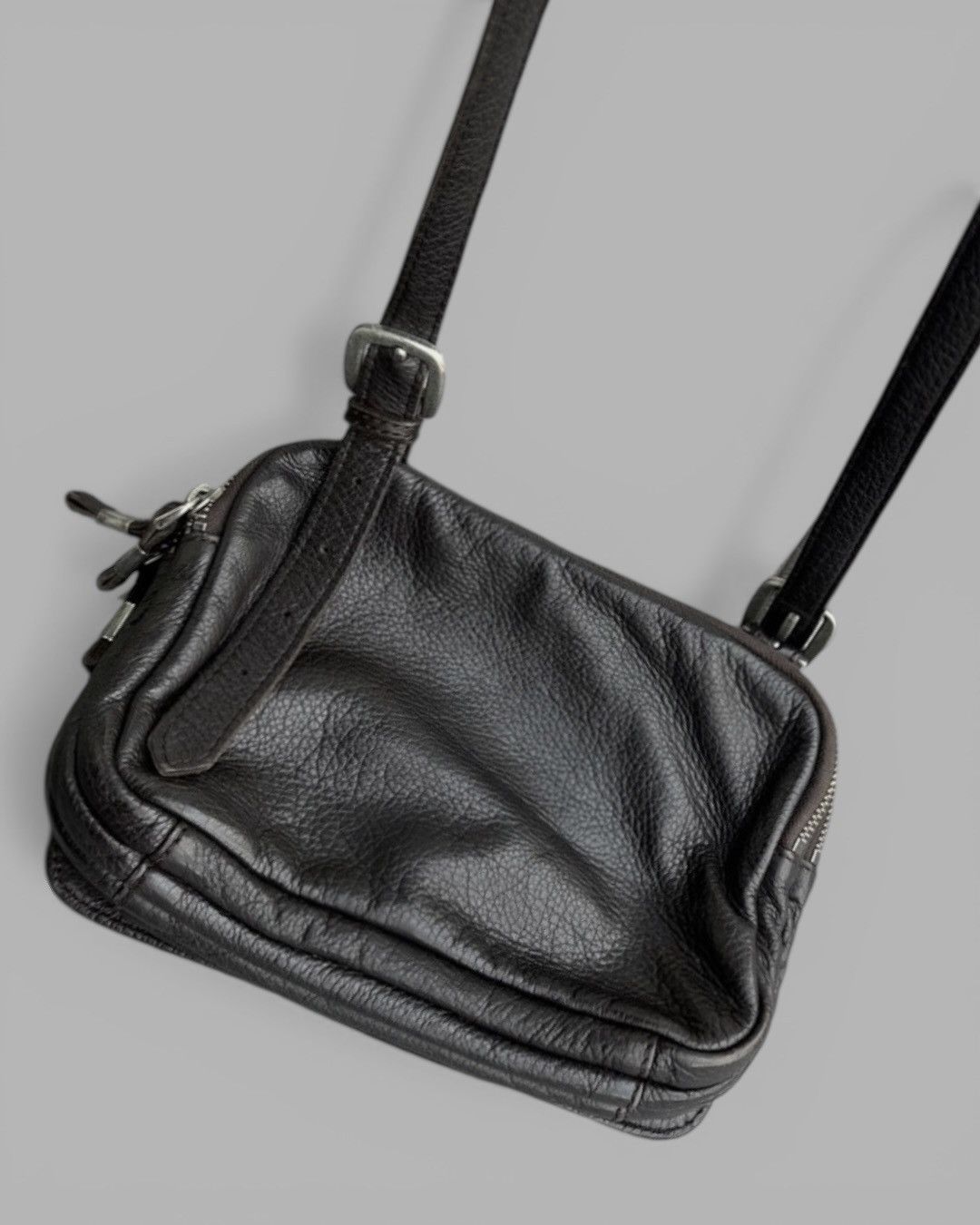 LIEBESKIND BERLIN Vintage L.BERLIN Margiela Style Multi Zipped Crossbody Bag Size ONE SIZE - 16 Thumbnail