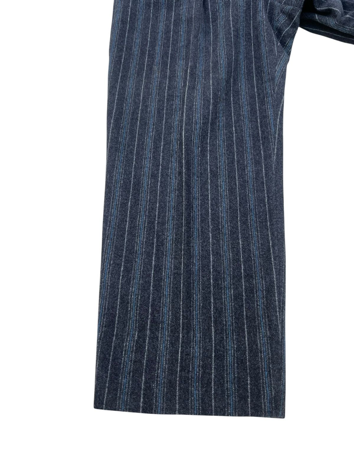 Nigel Cabourn Vintage Nigel Cabourn Striped Wool Baggy Trouser Pant Size US 32 / EU 48 - 8 Thumbnail