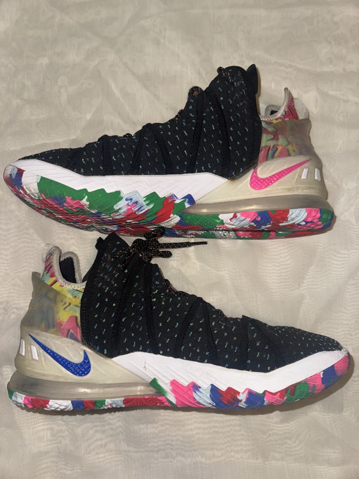 Nike Nike LeBron 18 Multicolor Size US 10.5 / EU 43-44 - 2 Thumbnail
