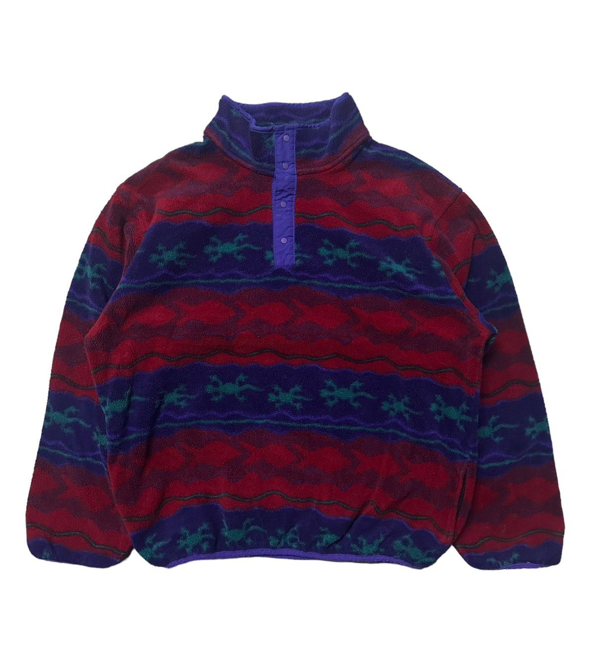 L.L. Bean LL bean fleece sweatshirt multicolor Size US XL / EU 56 / 4 - 5 Thumbnail