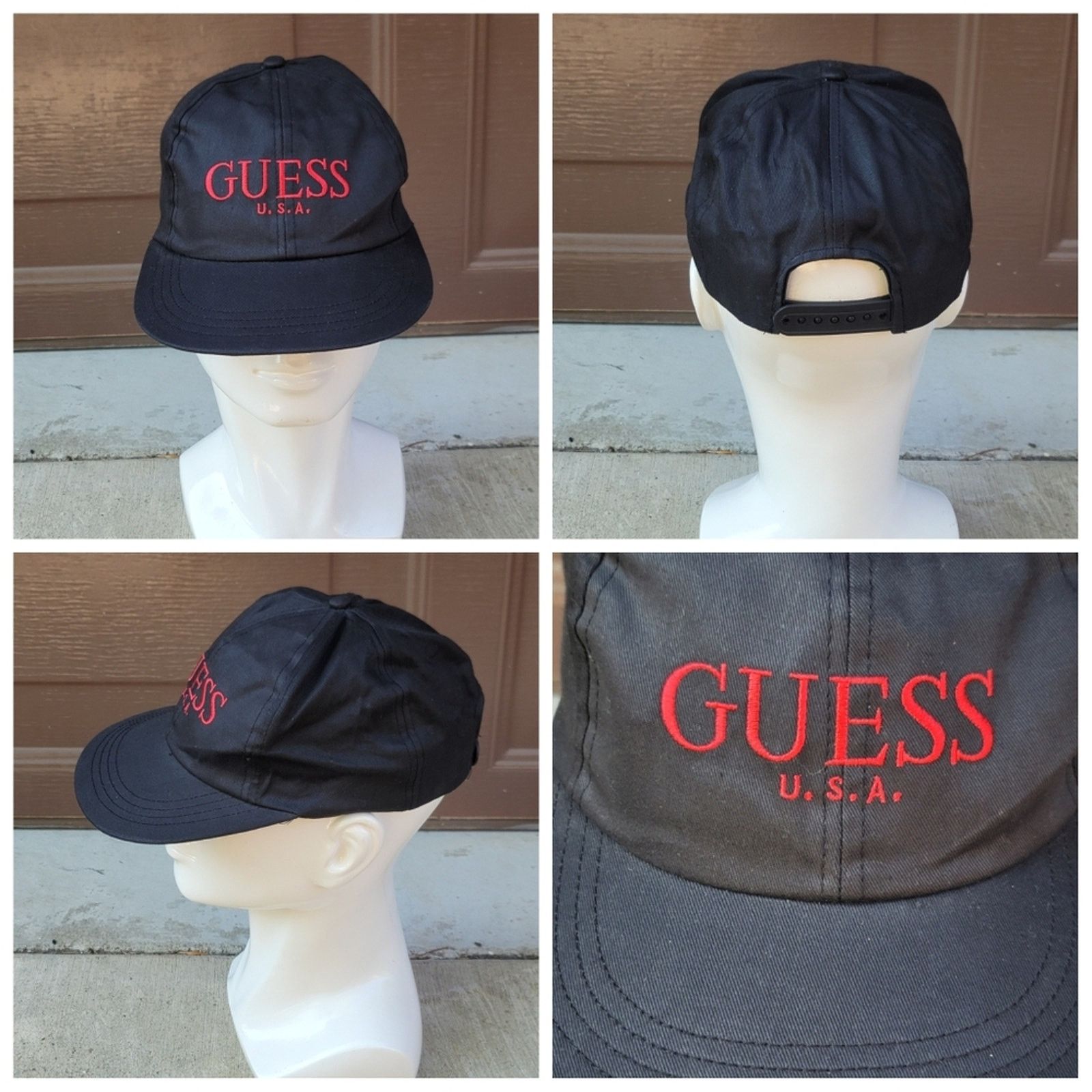 Guess Vtg 90s GUESS USA Snapback Hat Size ONE SIZE - 1 Thumbnail