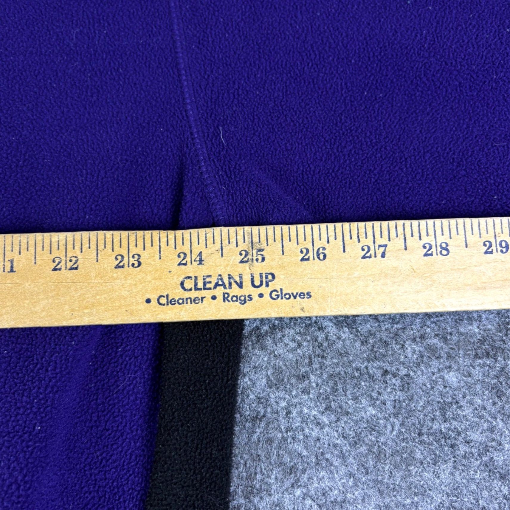 NFL NFL Team Apparel Baltimore Ravens Fleece Quarter Zip Pullover Purple Black Mens XL Size US XL / EU 56 / 4 - 4 Thumbnail