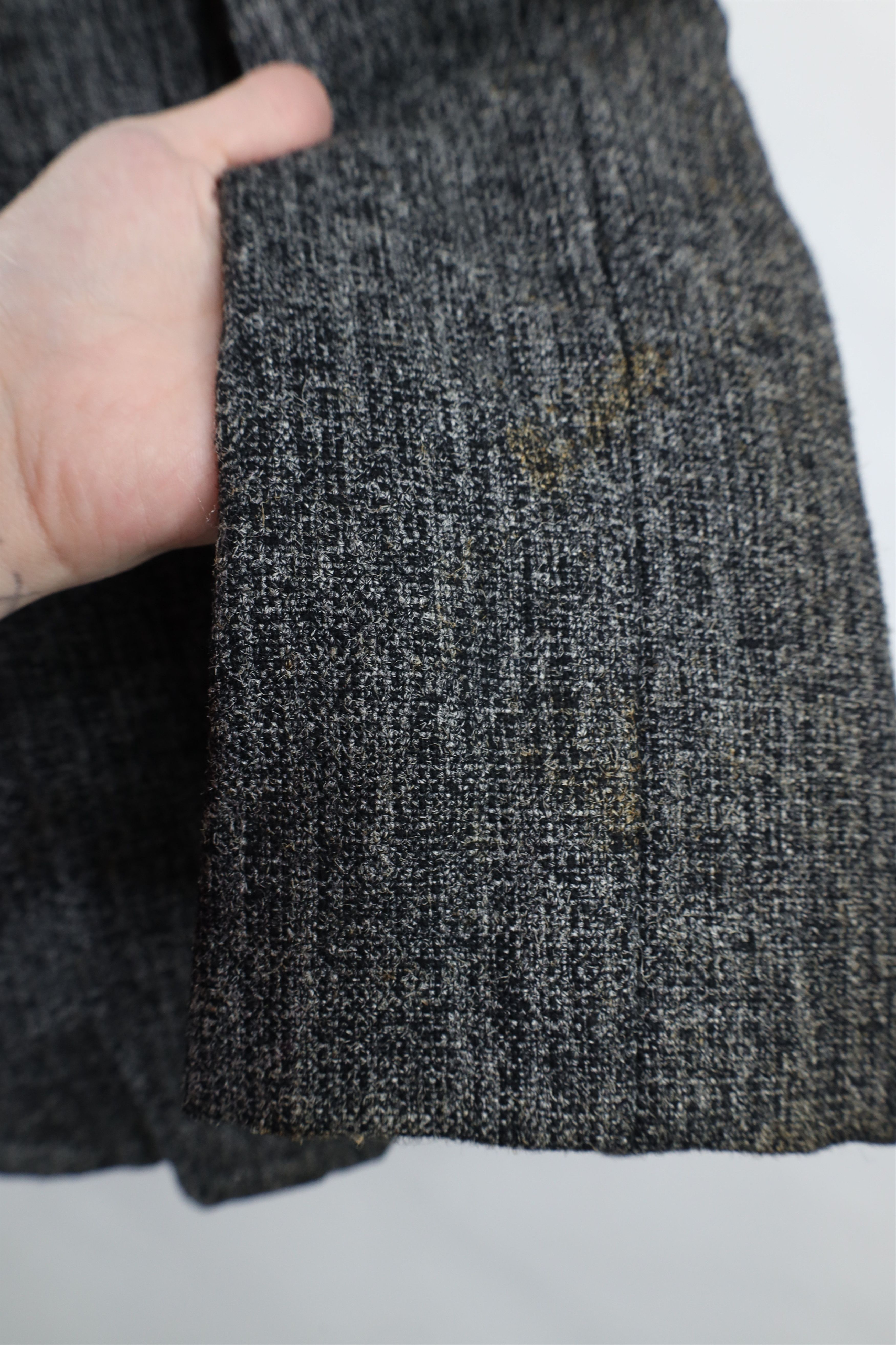 Vintage Vintage 60s 70s Norwegian Wool Tweed Blazer Jacket Gray Size US XL / EU 56 / 4 - 7 Thumbnail