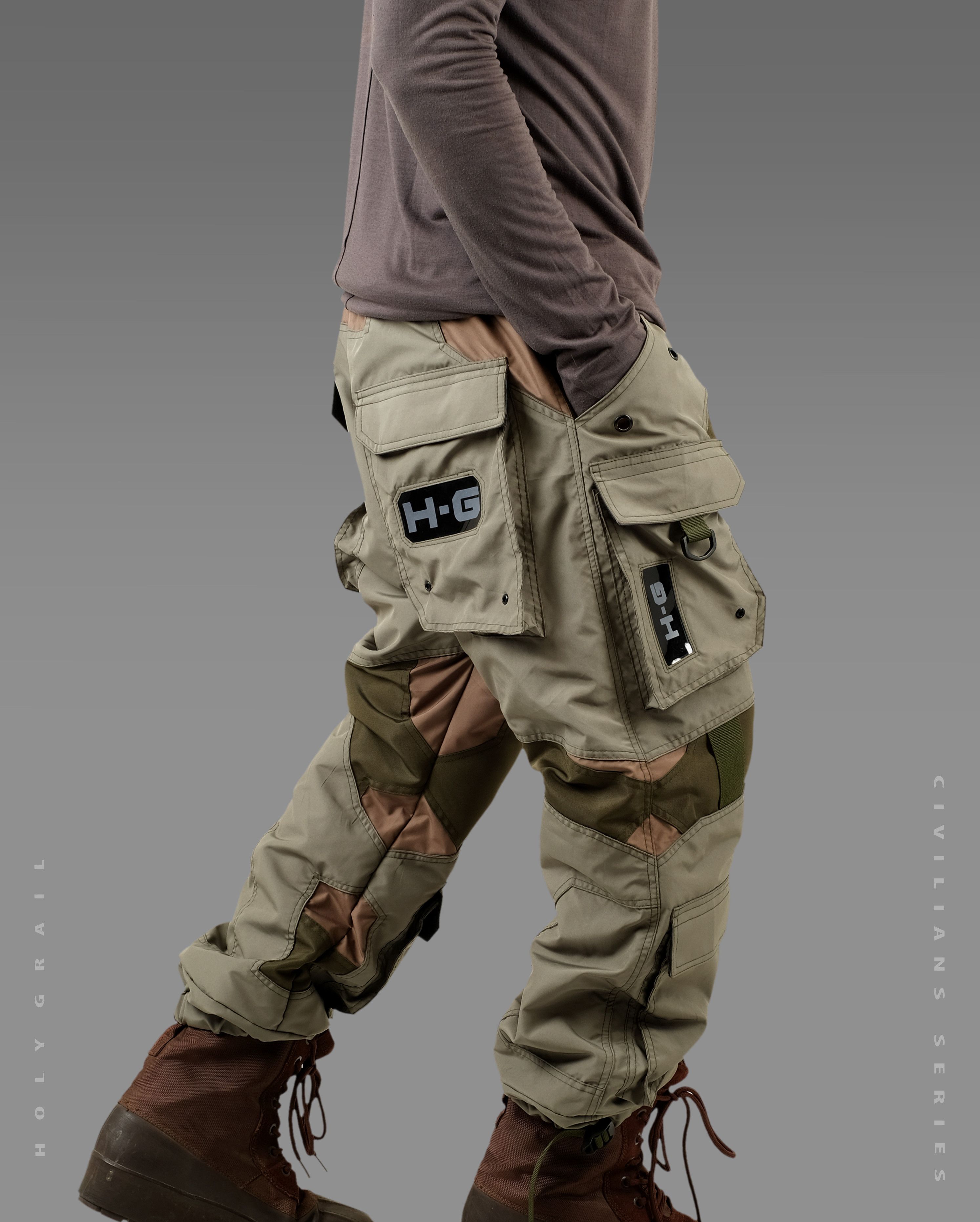 Hi Tec H-G " C I V I L I A N S " TECHWEAR CYBERPUNK HOLYGRAIL Size US 34 / EU 50 - 8 Thumbnail