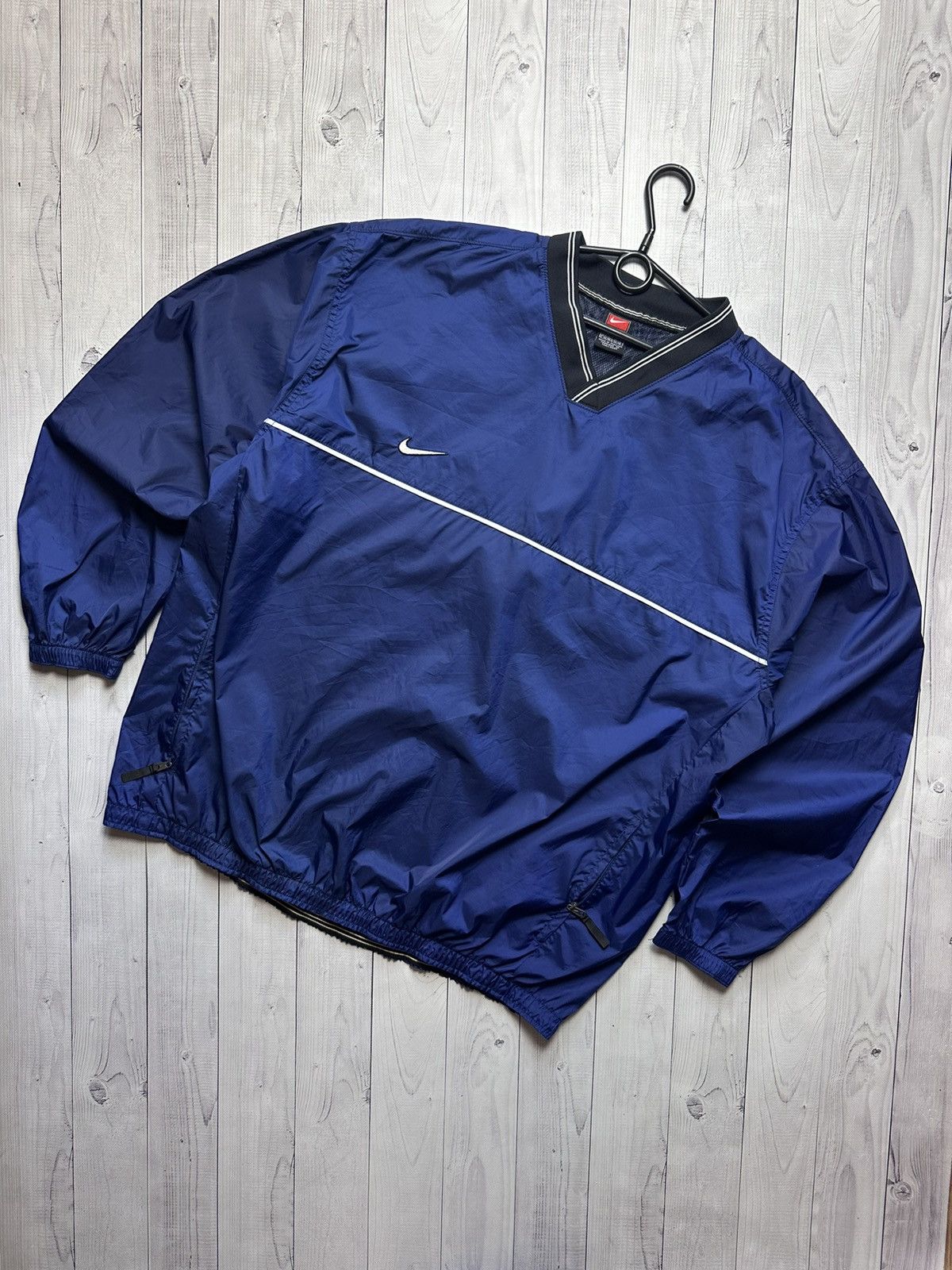 Nike × Vintage Vintage Nike track jacket sweatshirt training size XL Size US XL / EU 56 / 4 - 1 Thumbnail