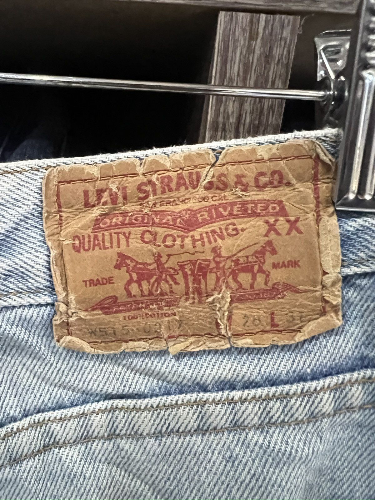 Levi's 🔥Vintage Levis W515 Denim Size 25" / US 0 / IT 36 - 14 Thumbnail