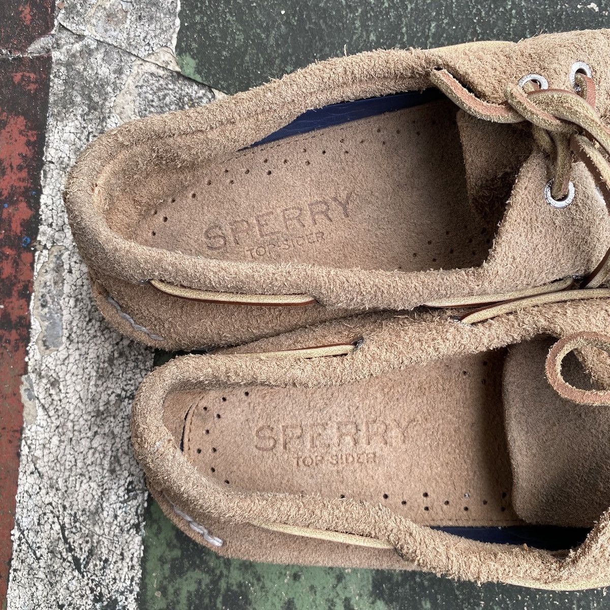 Sperry Sperry suede unlined boat shoes Size US 10.5 / EU 43-44 - 4 Thumbnail