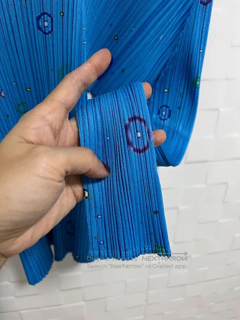 Issey Miyake Issey Miyake Blue Jacket Size L / US 10 / IT 46 - 6 Thumbnail
