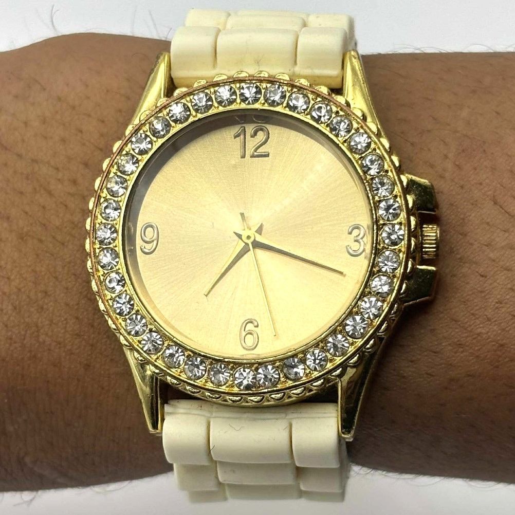 Other Gold & Cream Men's Watch Size ONE SIZE - 1 Thumbnail