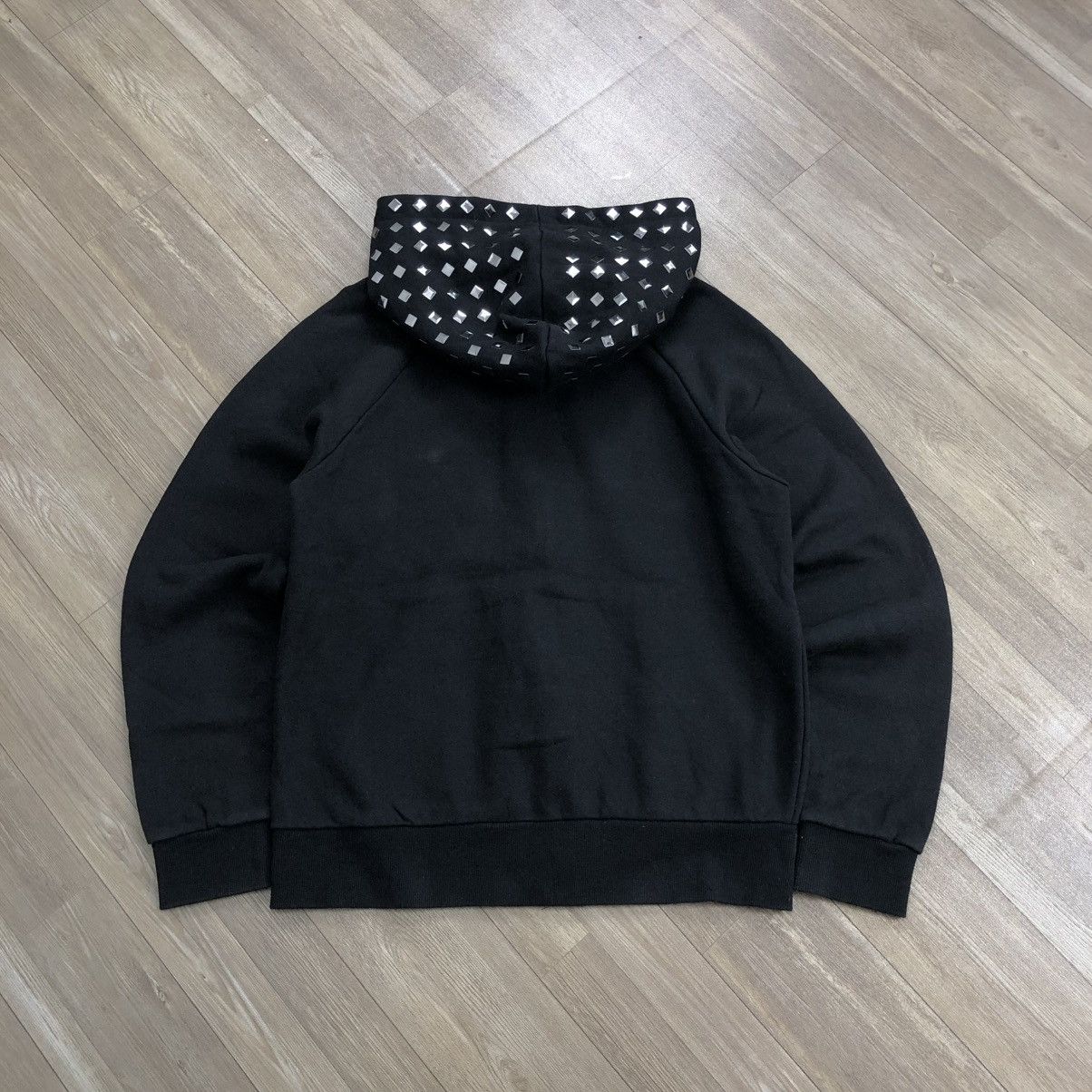 If Six Was Nine × Japanese Brand × Le Grande Bleu (L.G.B.) 2000s Rock Candy Studded Goa Lgb Punk Style Zipper Hoodie Size US M / EU 48-50 / 2 - 15 Thumbnail