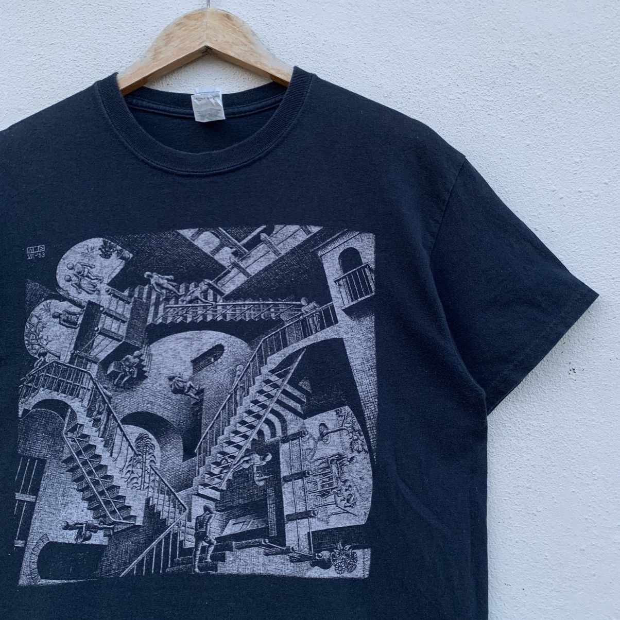 Arts & Science × Vintage Vintage MC ESHER ART DESIGN T-shirt Size US M / EU 48-50 / 2 - 3 Thumbnail