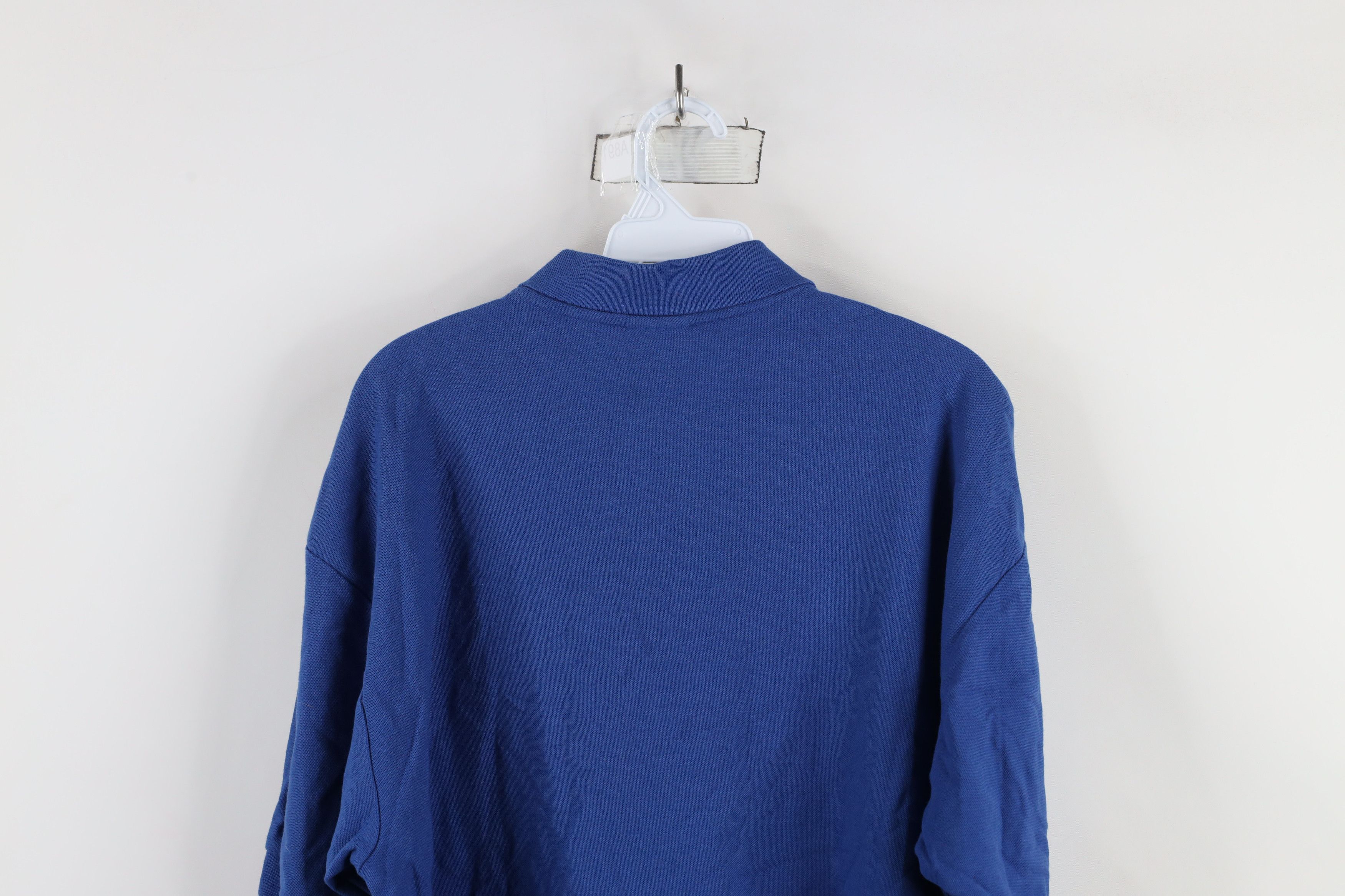 Vintage Vintage 90s Streetwear Out Ireland Collared Polo Shirt Blue Size US XL / EU 56 / 4 - 10 Thumbnail