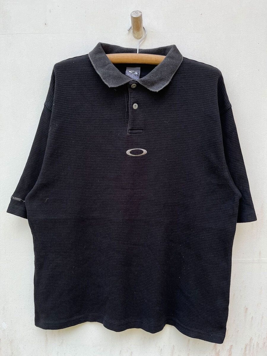 Oakley × Vintage Vintage Oakley Performance Logo Polo Shirt Size US L / EU 52-54 / 3 - 1 Thumbnail