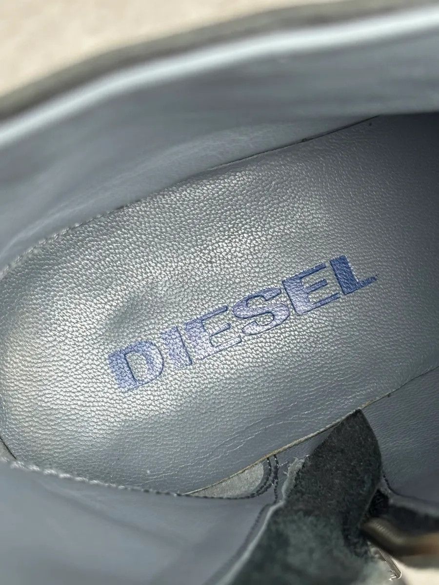 Diesel Diesel Grey Mid-Calf Leather Boots Size US 9 / EU 42 - 17 Thumbnail