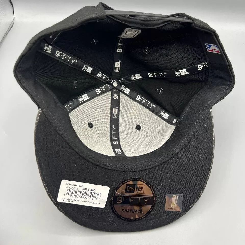New Era Toronto Raptors Hat Men 9Fifty New Era Snap Back Cap New Size ONE SIZE - 6 Thumbnail