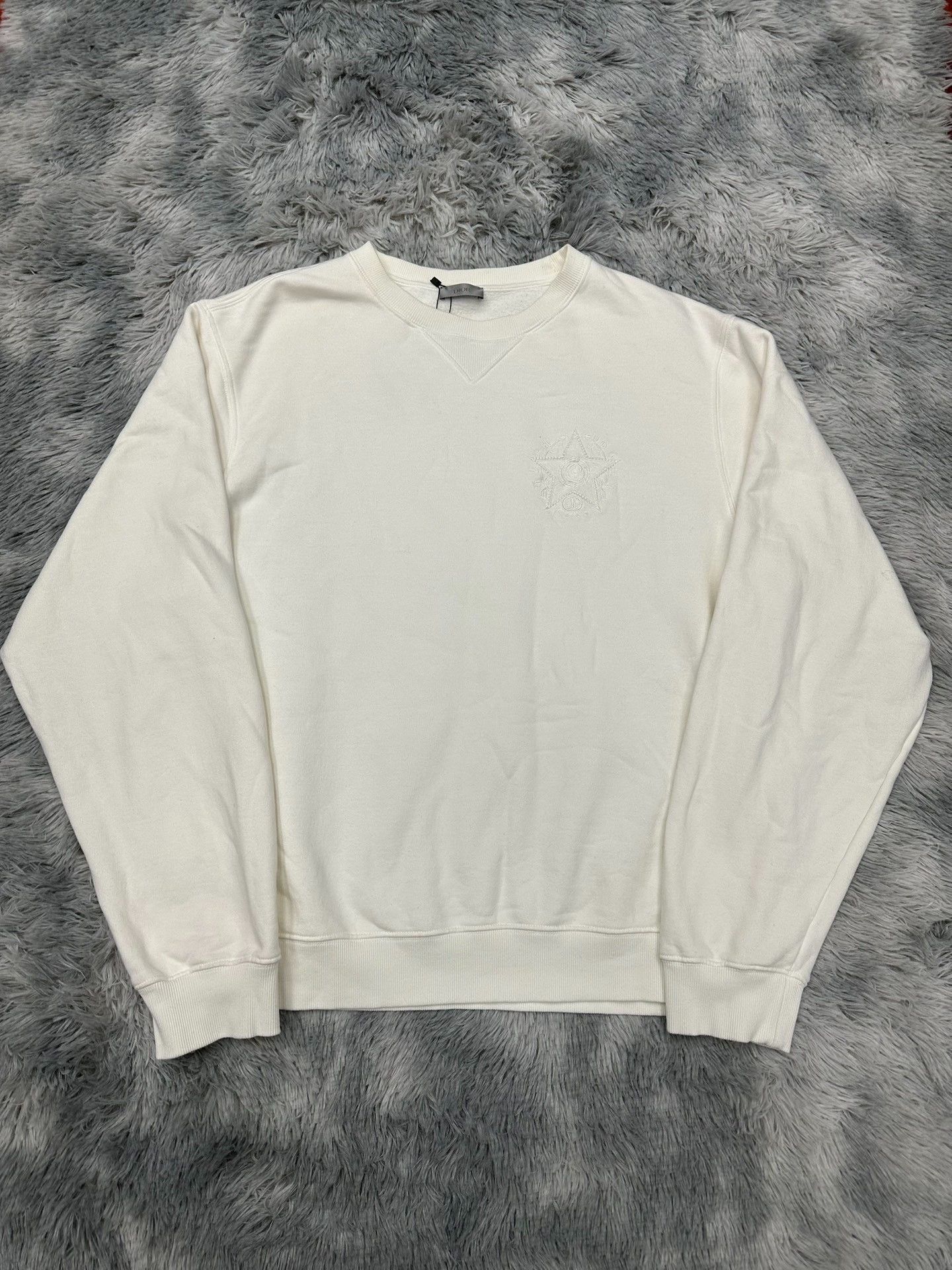 Dior Dior CD Logo Embroidered Sweatshirt Size US XXL / EU 58 / 5 - 1 Thumbnail
