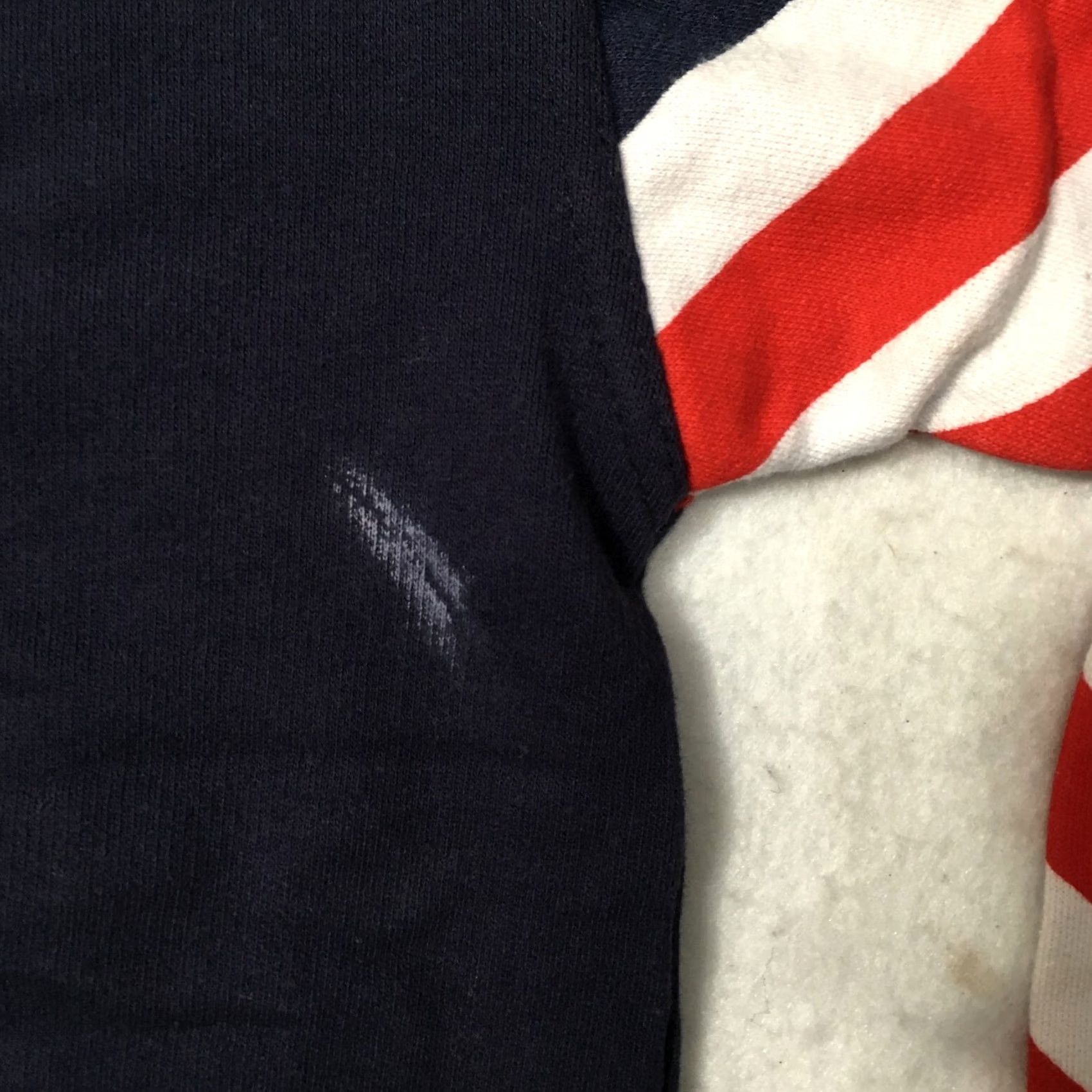 Vintage jon lauren American Flag 4th Of July Hoodie sweatshirt Stars And Stripes Adult Medium Mens Size US M / EU 48-50 / 2 - 8 Thumbnail