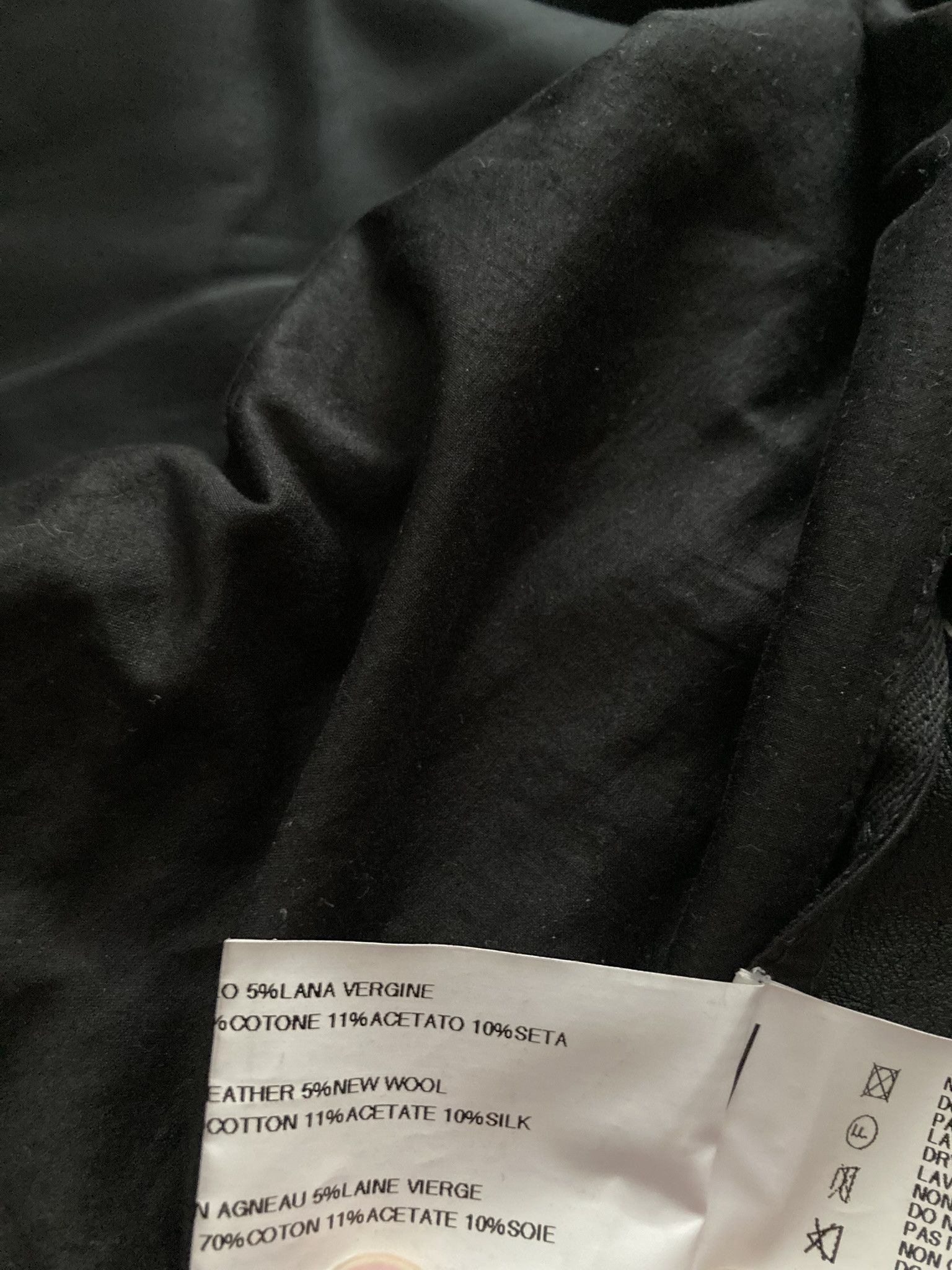 Rick Owens F/W 09 "CRUST" Hammered Lamb Leather Intarsia Jacket XL Size US XL / EU 56 / 4 - 21 Thumbnail