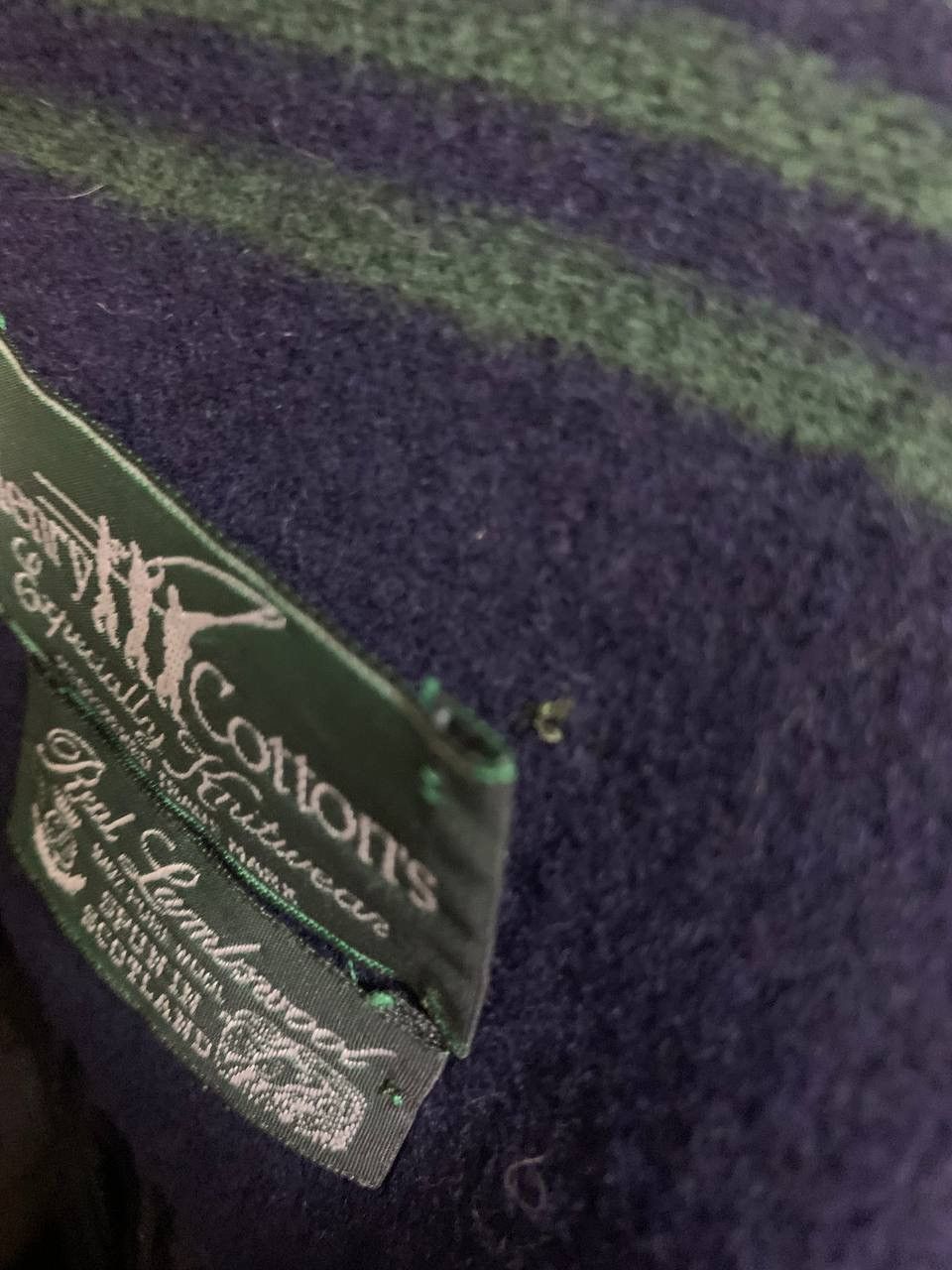 Henry Cotton's Henry Cottons Vintage Scarf Logo Wool Classic Size ONE SIZE - 6 Thumbnail