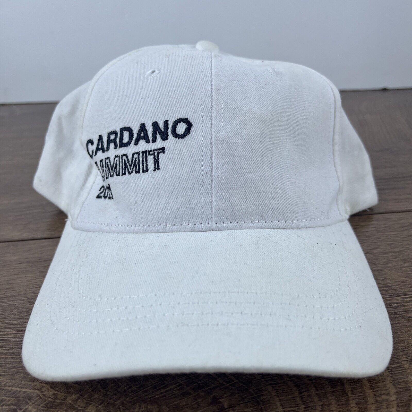 Other Cardano Summit 2021 Hat Cardano White Hat Adjustable Adult S Size ONE SIZE - 2 Thumbnail
